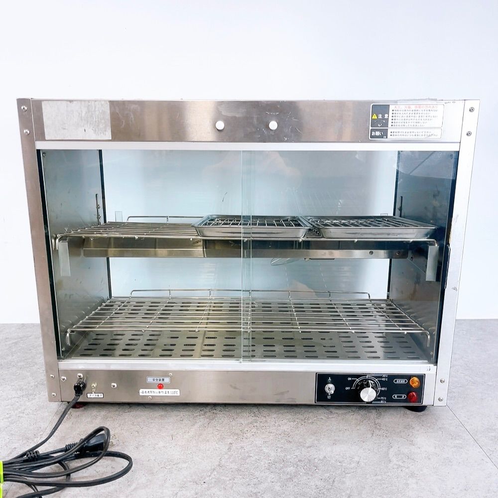 H-1046 PRO-6WSE-C ホットショーケース 業務用 430W ステンレス 温度