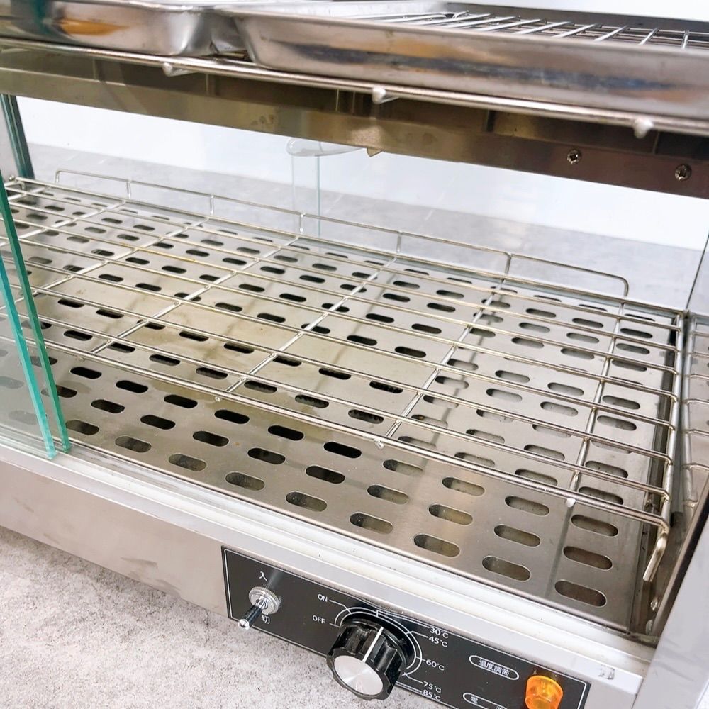 H-1046 PRO-6WSE-C ホットショーケース 業務用 430W ステンレス 温度