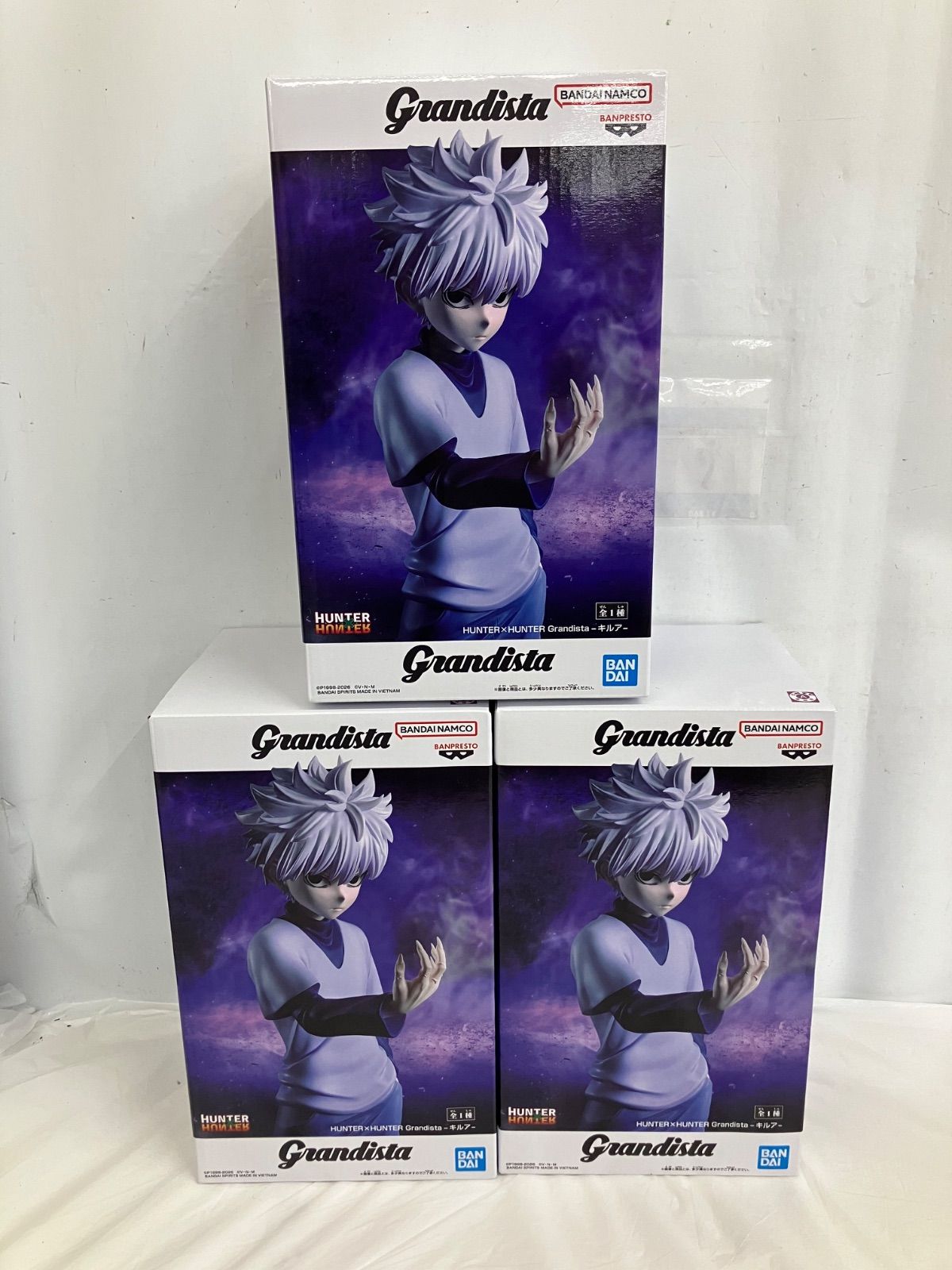 未開封 HUNTER HUNTER ハンターハンター Grandista キルア フィギュア