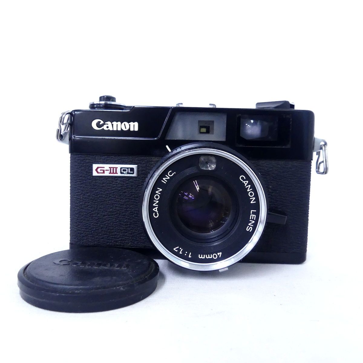 Canon G-III QL17 フィルムカメラ レンジファインダー　美品 Canon キヤノン Canonet QL17 G-III QL フィルムカメラ レンジ