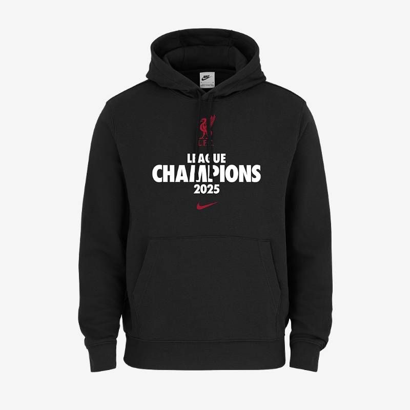 【送料無料・匿名配送】Sサイズ Nike ナイキ リヴァプール 25/26 優勝記念 フーディー 黒 ブラック 20度目リーグ制覇 メモリアル ジャージ 新品 正規品