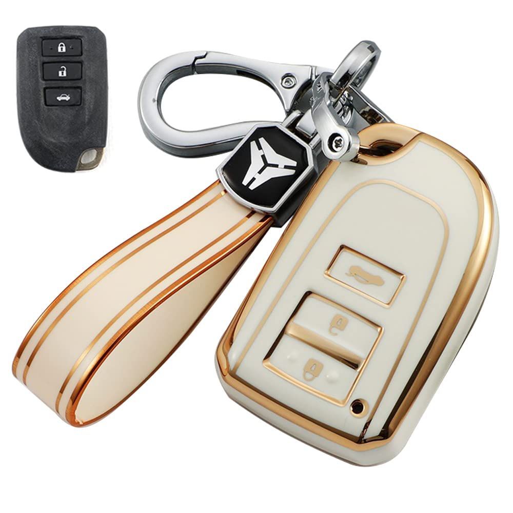 人気商品】ZX TPU トヨタ専用設計 キーカバー TOYOTAと互換性のある