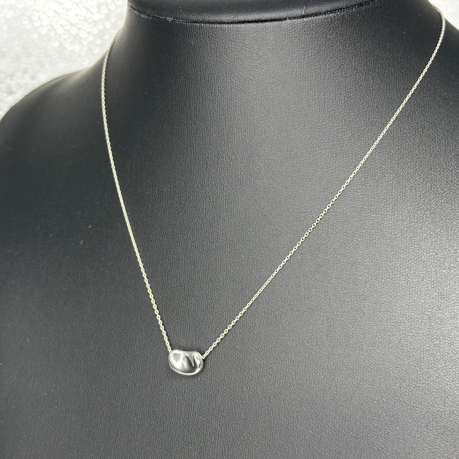 ティファニー ネックレス シルバー 箱付 美品 正規品 [Bean] [Chain 
