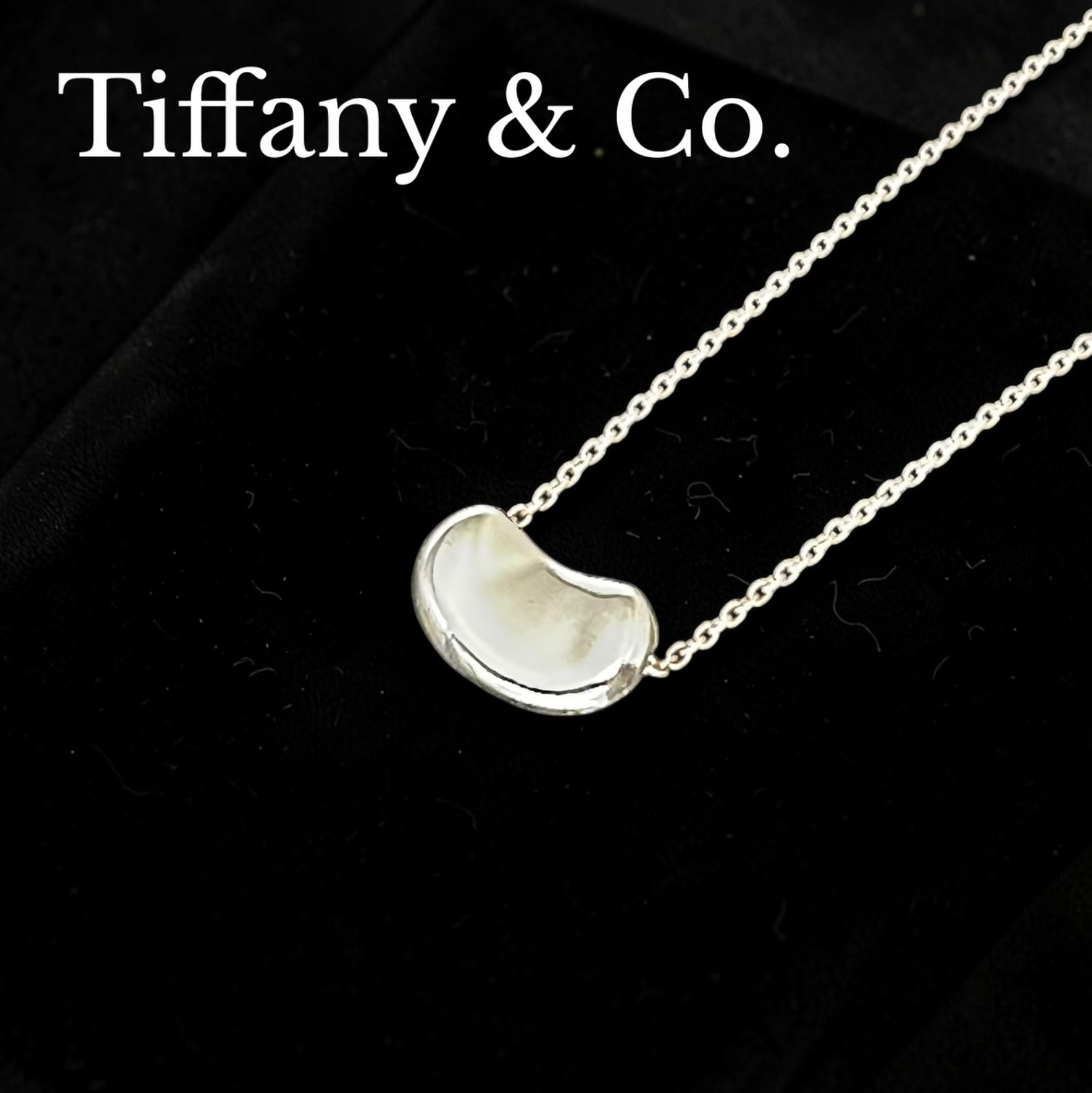 ティファニー ネックレス シルバー 箱付 美品 正規品 [Bean] [Chain 