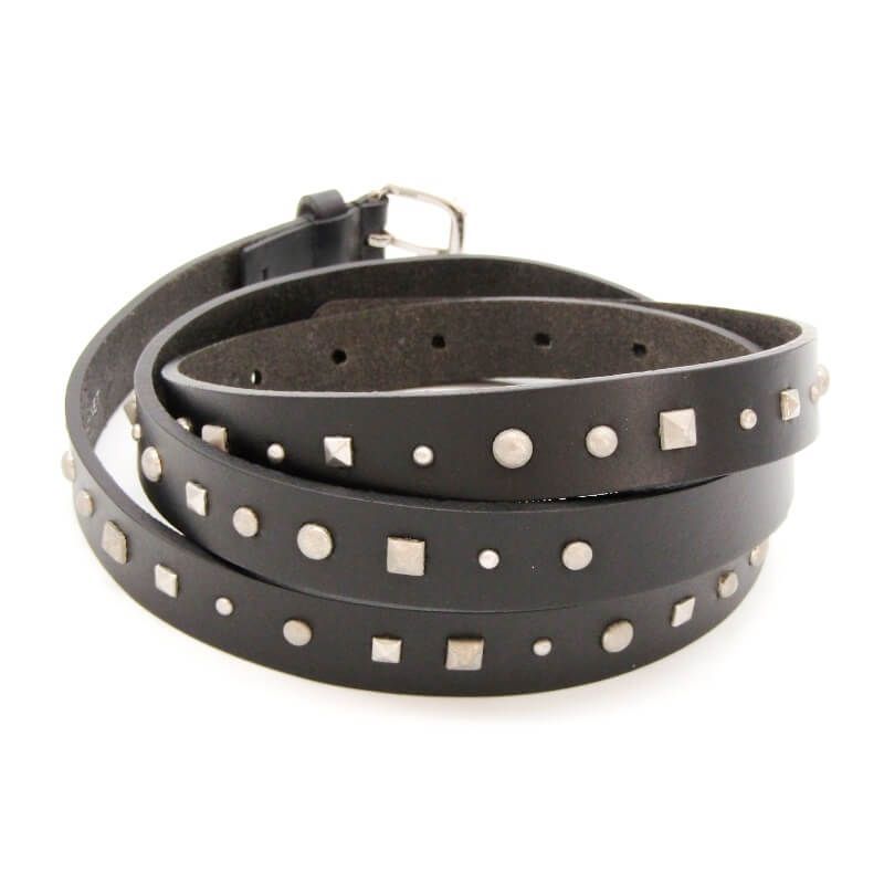 美品 SOPHNET. ソフネット ベルト スタッズ SOPH-202106 20SS ナロー STUDS BELT 5穴 ブラック 黒   28011945 美品 SOPHNET. ソフネット ベルト スタッズ SOPH-202106 20SS ナロー