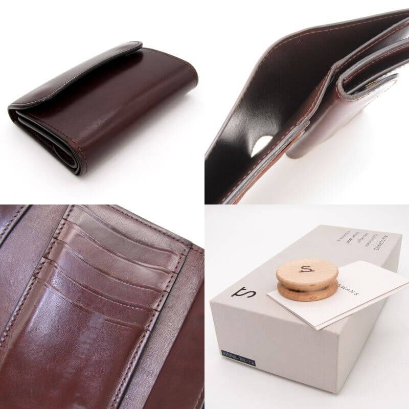 WILDSWANS ワイルドスワンズ 三つ折り財布 サドルプルアップ BYRNE