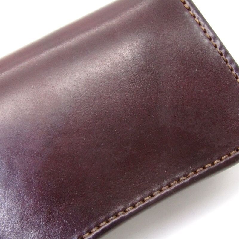 美品 WILDSWANS ワイルドスワンズ 名刺入れ シェルコードバン GENERAL