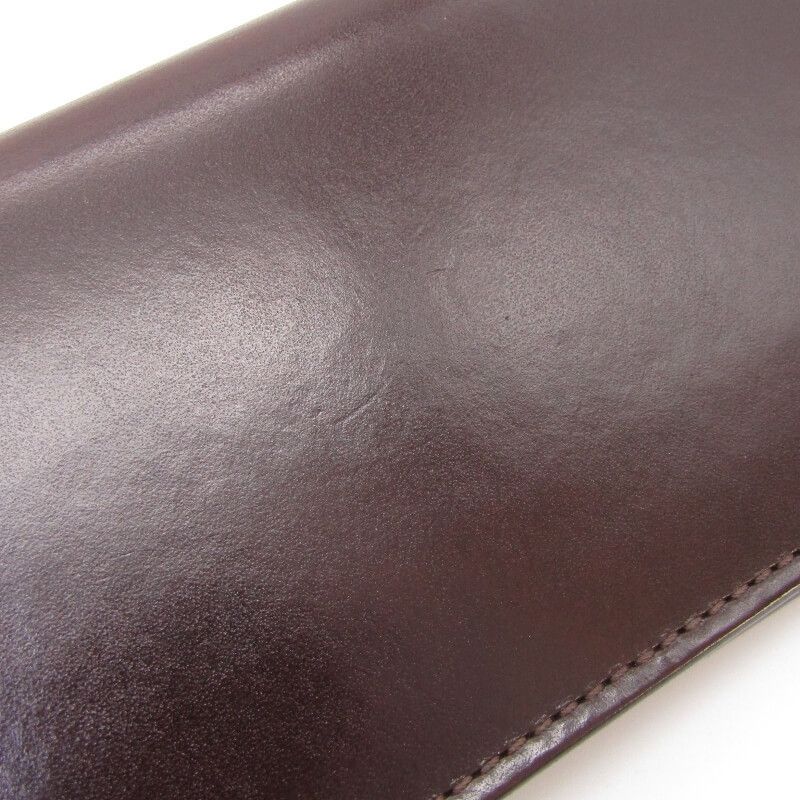 WILDSWANS 長財布 SURFS I サドルプルアップ チョコ WILDSWANS