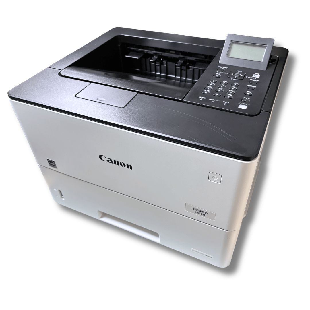 キヤノン Canon LBP321 A4モノクロレーザー コンパクト/高速43枚/分