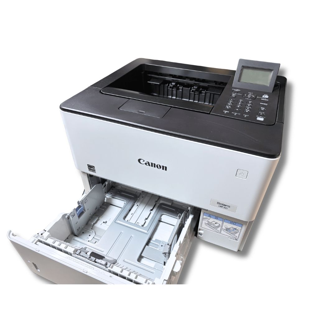 Canon LBP321 モノクロレーザープリンタ 新品互換トナー付- メルカリ