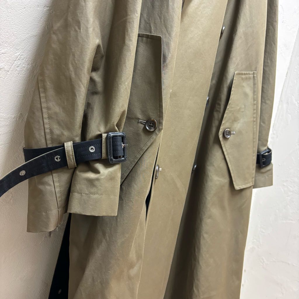 stein. シュタイン 23SS OVERSIZED CONTRAST TRENCH COAT トレンチ stein. シュタイン 23SS OVERSIZED CONTRAST TRENCH COAT トレンチ