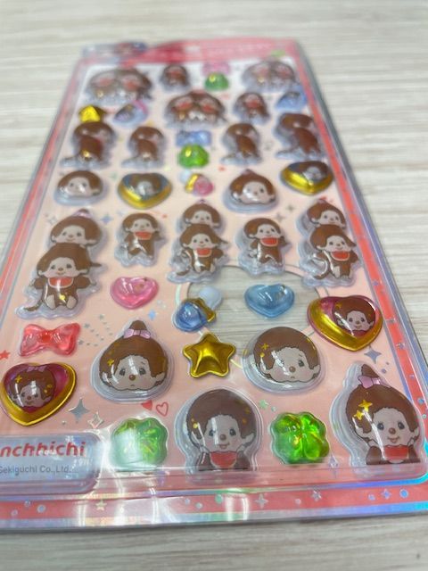 クラックス シール うるちゅる ポップシール モンチッチ CR136694
