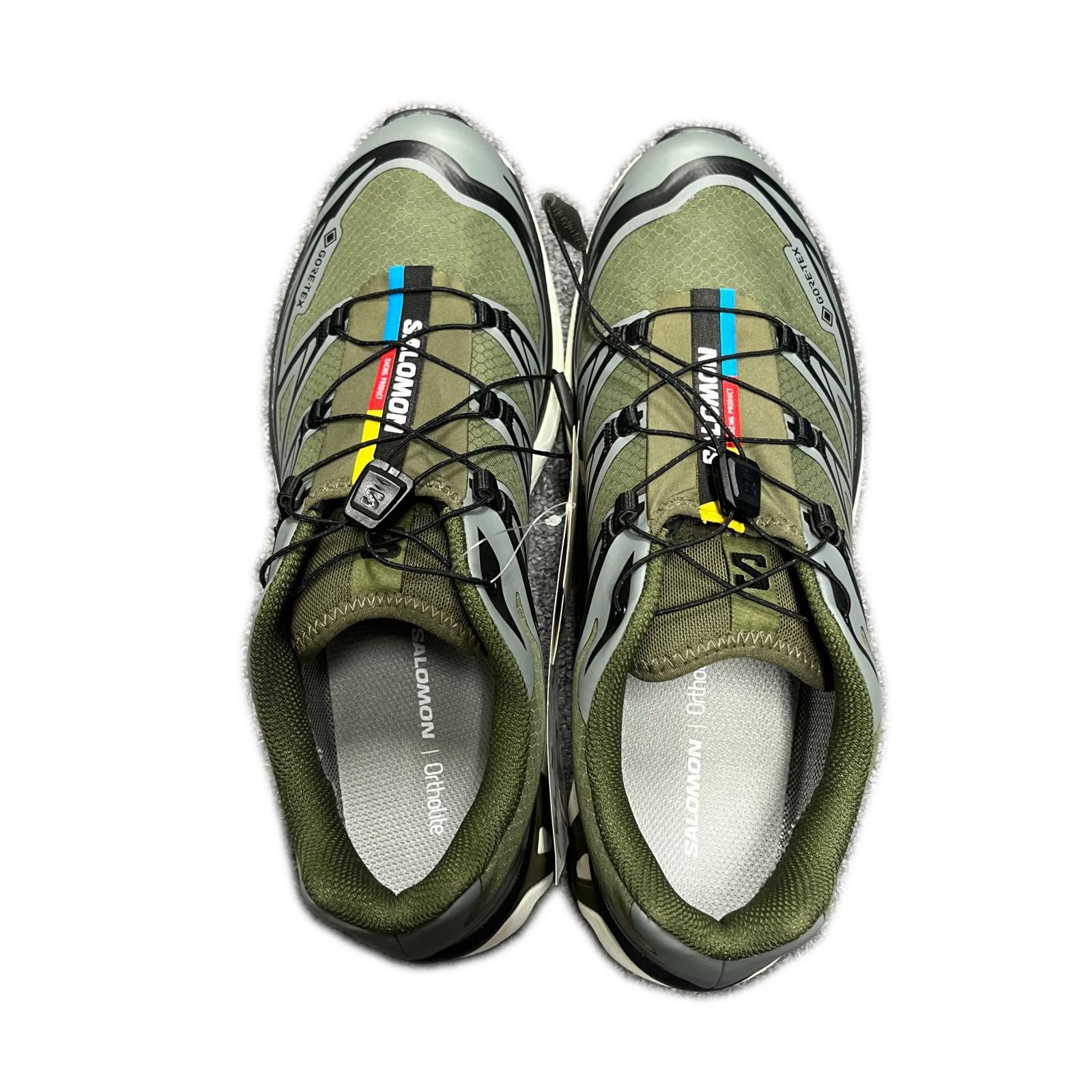 SALOMON - 27.0cm 白×青 SALOMON XT-6 GTX サロモン ユニセックスの 