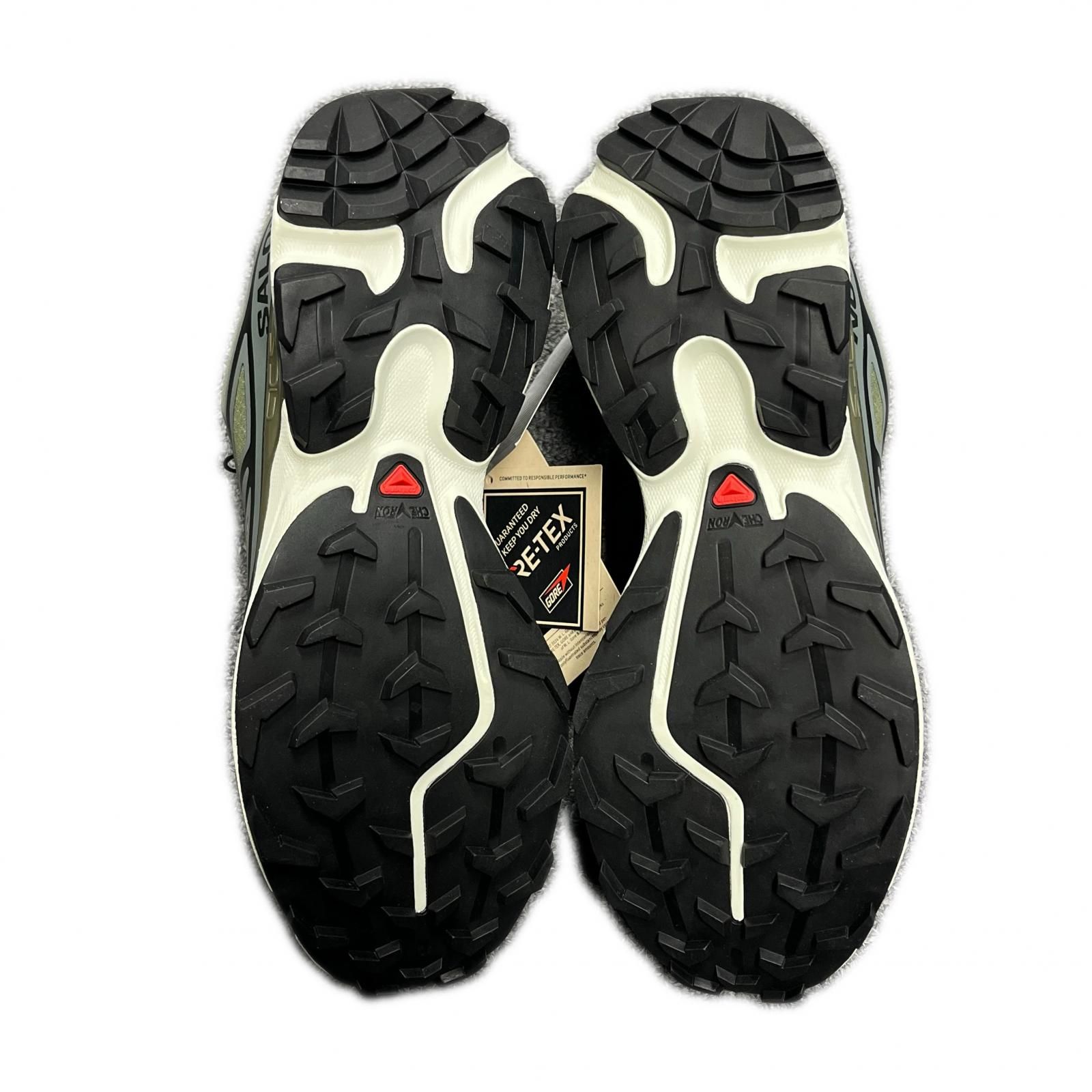 SALOMON - 27.0cm 白×青 SALOMON XT-6 GTX サロモン ユニセックスの 