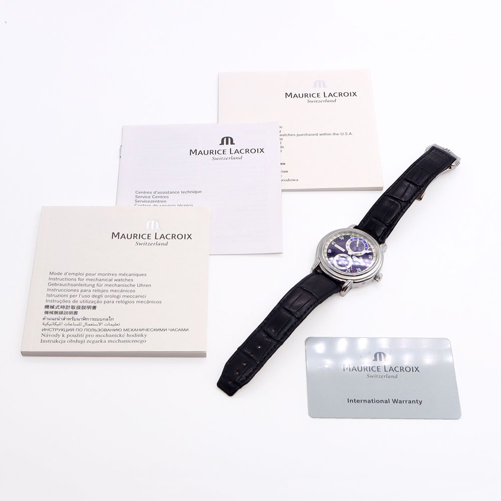 内部点検済 MAURICE LACROIX モーリスラクロア マスターピース