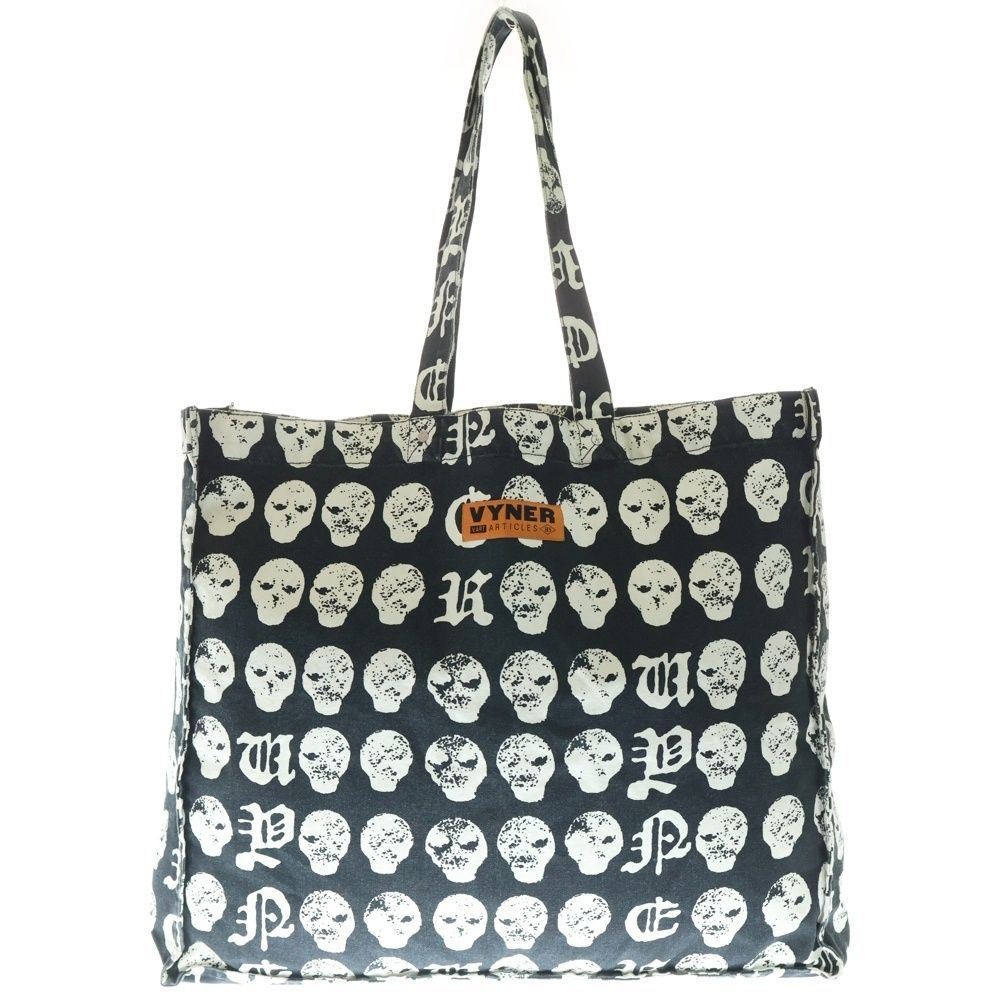 VYNER ARTICLES (ヴァイナーアーティクルズ) Skull design printed 