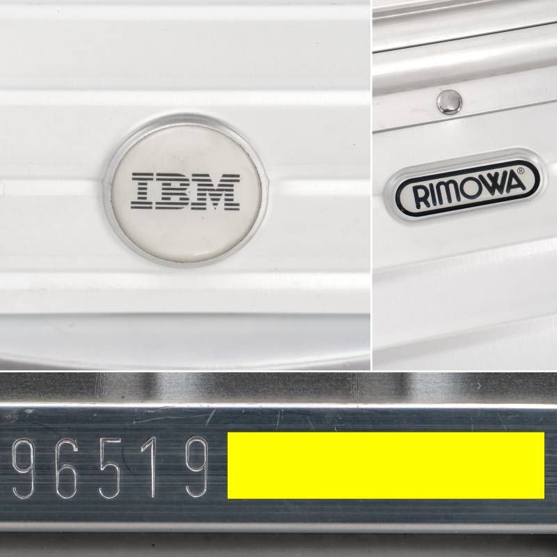美品 RIMOWA リモワ IBM 限定 TOPAS トパーズ 40L 2輪 シルバー 銀色