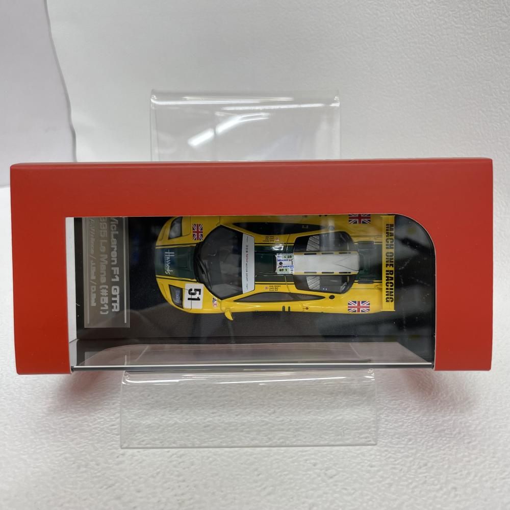 中古】1/43 HPI McLaren F1 GTR #51 1995 Le Mans[79] GTR F1 McLaren #.51