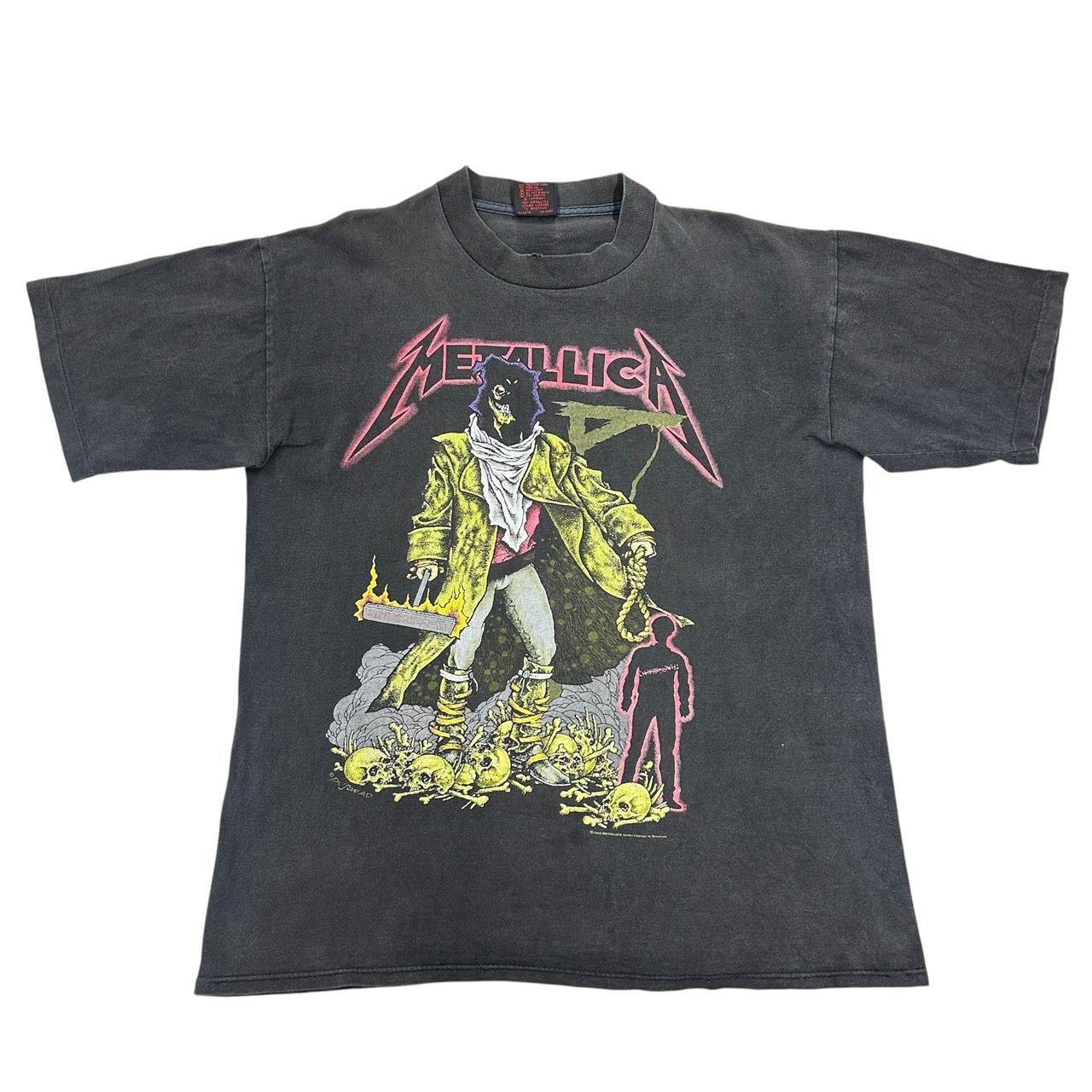 Metallica “And Justice for All” 90s Vintage Graphic T-Shirt – L