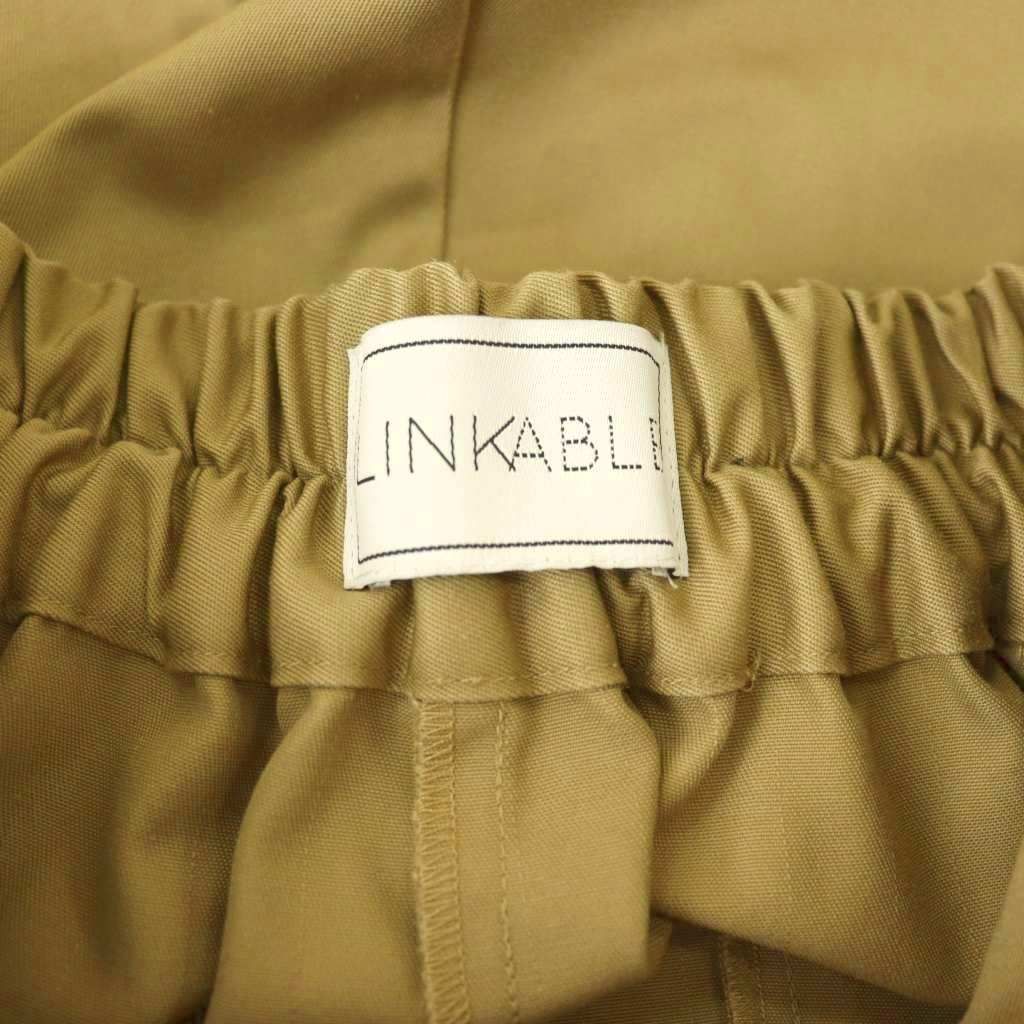 リンカブル LINKABLE サイドレースキュロット ショートパンツ S