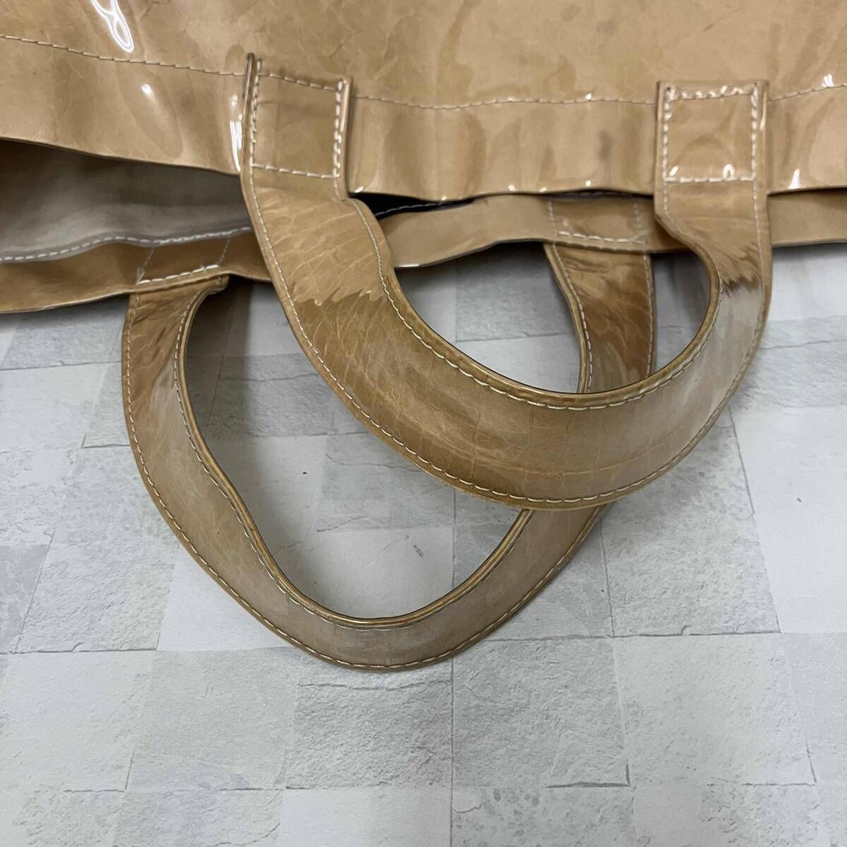 COMME des GARCONS コムデギャルソン トートバッグ ビニールトート GO 