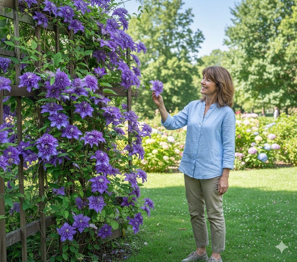 クレマチス苗 スイセイ2号（青八重） ネコポス発送 - メルカリ