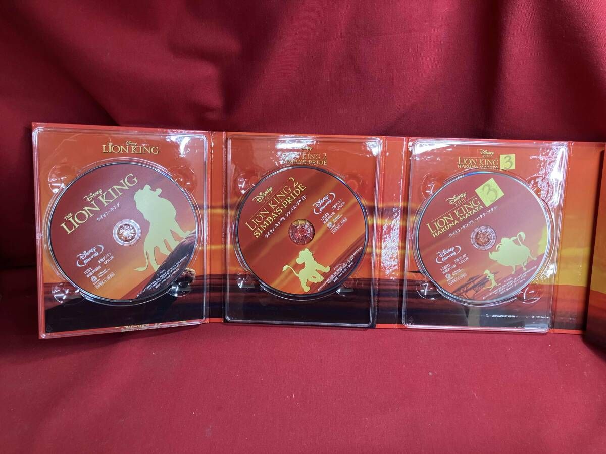 ライオン・キング トリロジｰ MovieNEX ブルｰレイ+DVDセット(Blu-ray