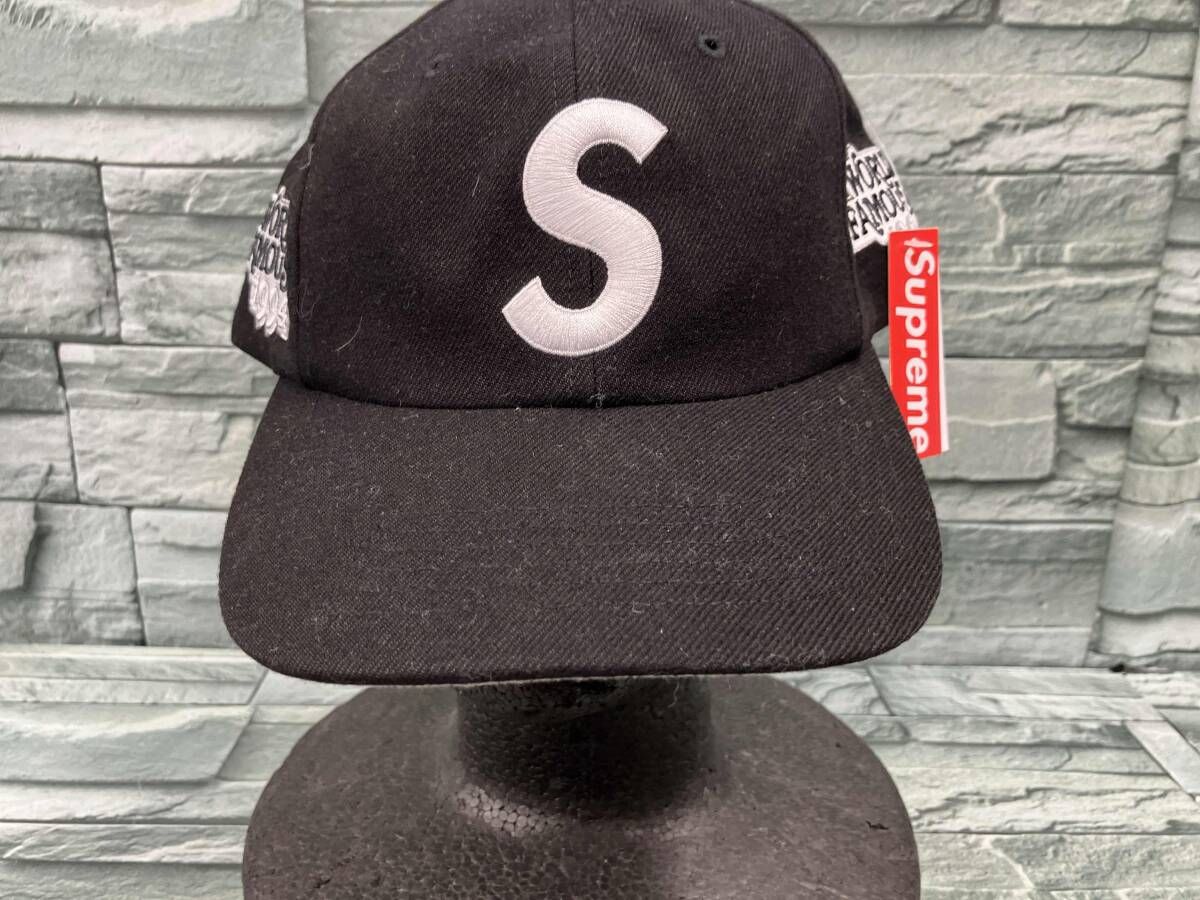 Supreme シュプリーム／キャップ／WORLD FAMOUS 1994／BLK Famous 