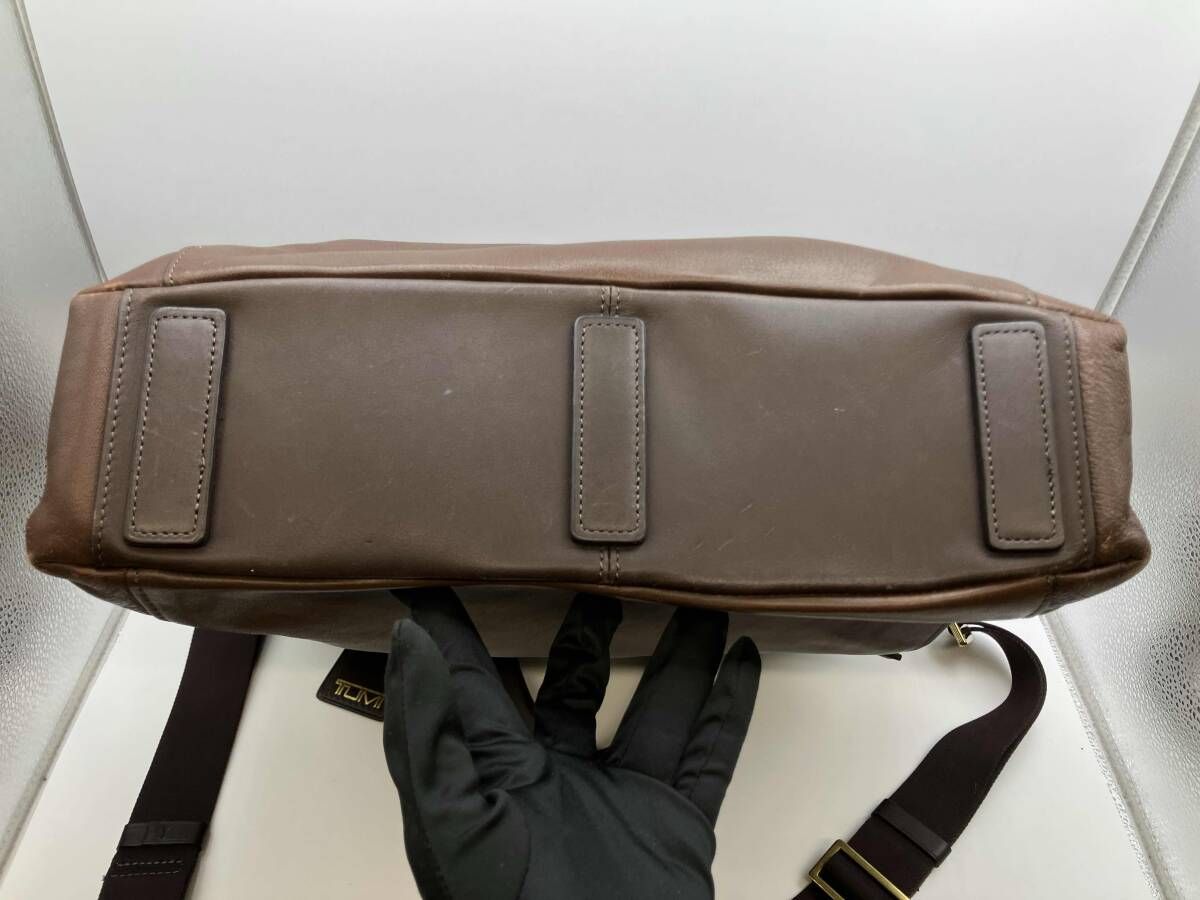 トゥミ ビーコン ヒル 2way トートバッグ ブラウン オールレザー tumi TUMI／ビーコンヒル／ボイルストン／2Way／トートバッグ／ブラウン