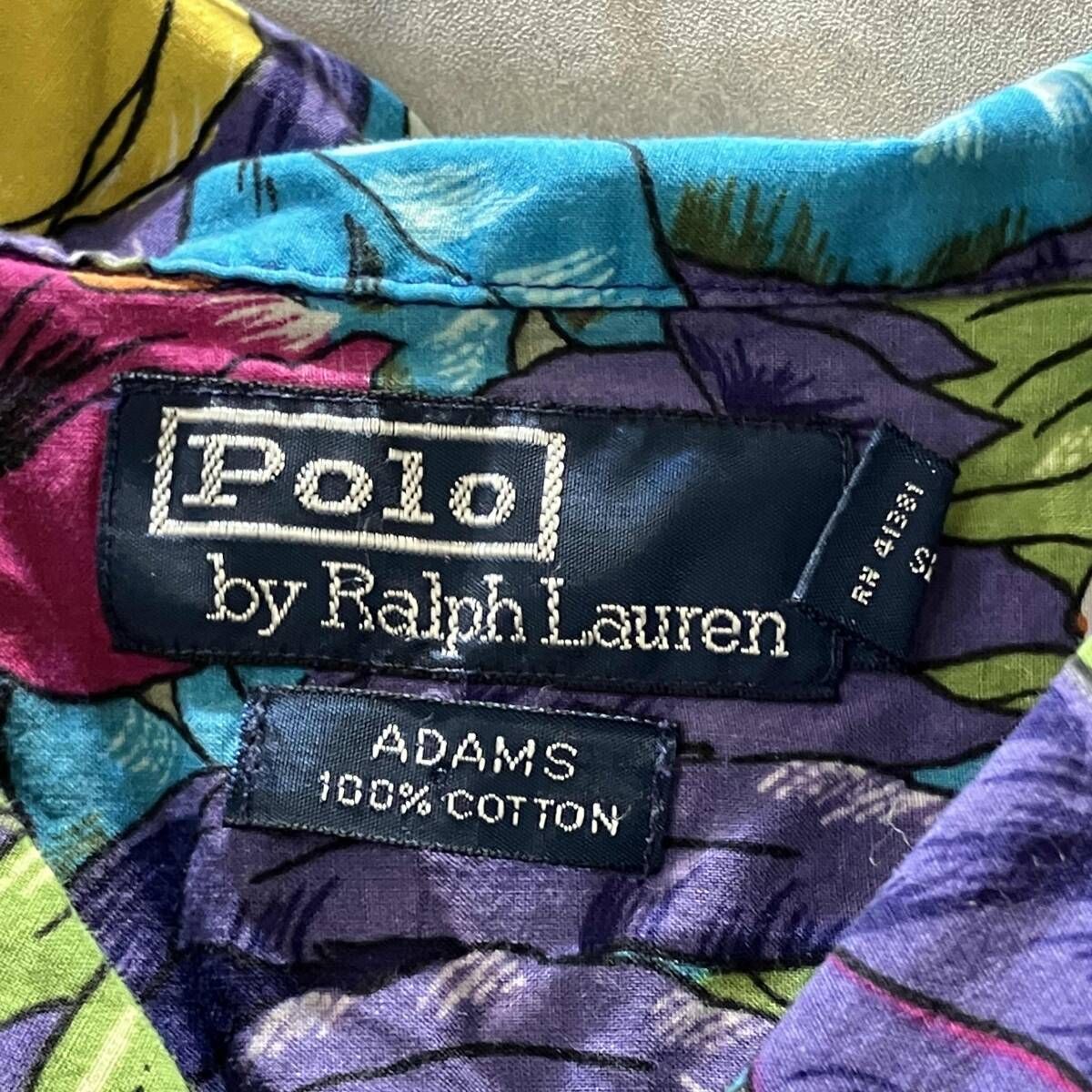 POLO RALPH LAUREN アロハシャツ ADAMS アメリカンカジュアル