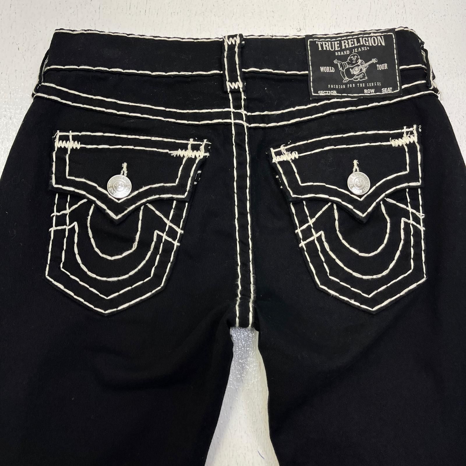 True Religion ブラック デニム パンツ 【公式通販】