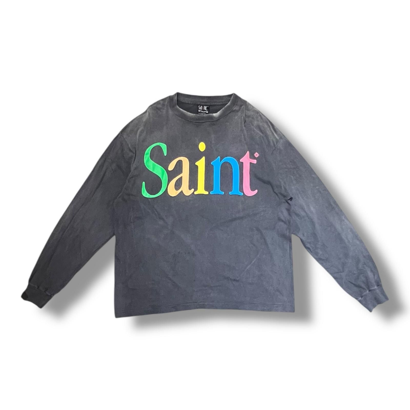参考上代39600円 SAINT MICHAEL LS TEE SAINT ロングスリーブTシャツ 