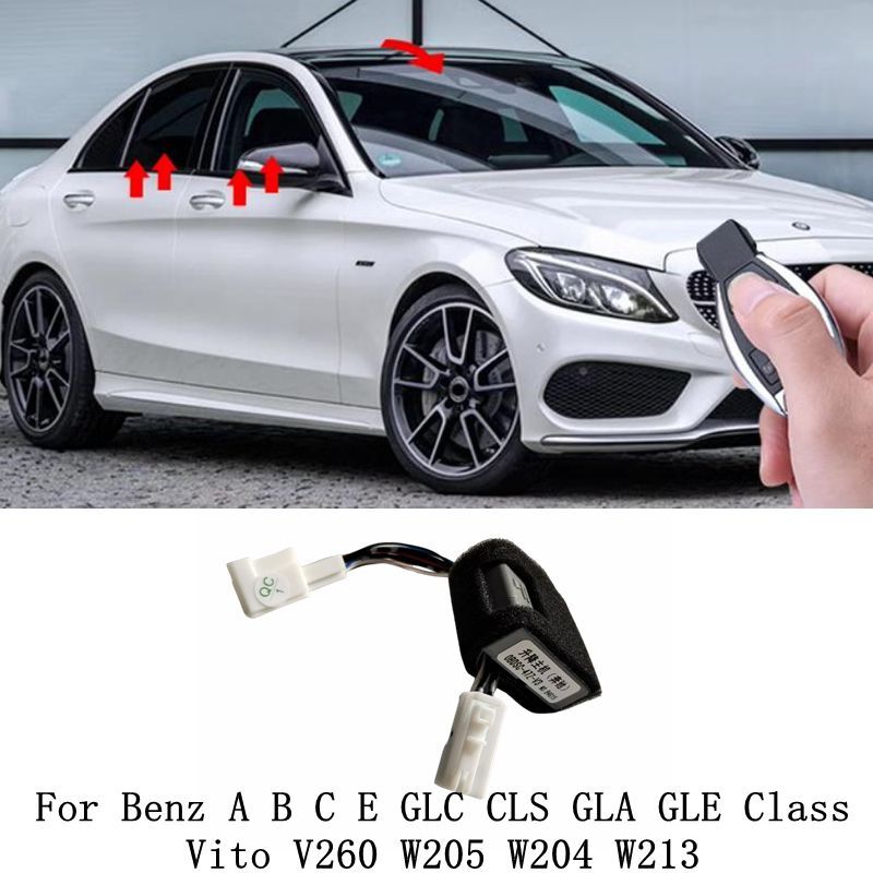 メルセデス ベンツ A B C E GLC CLS GLA GLE ML クラス VITO V260 W205 W204 W213 自動ウィンドウリフタークローザーコントロールモジュー