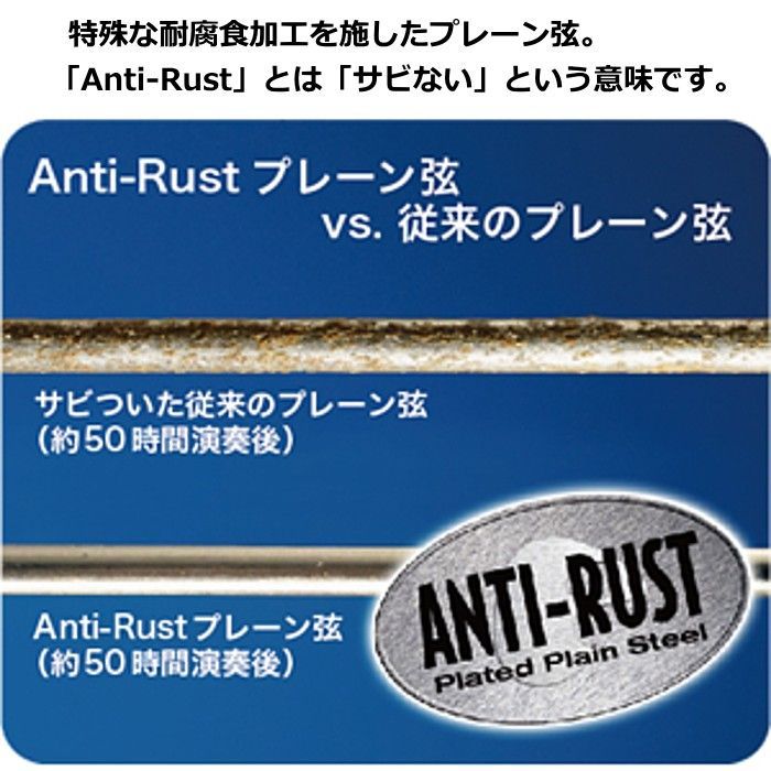5セット 7弦用 Elixir Nanoweb #12074 Light/Heavy 010-059 エリクサー
