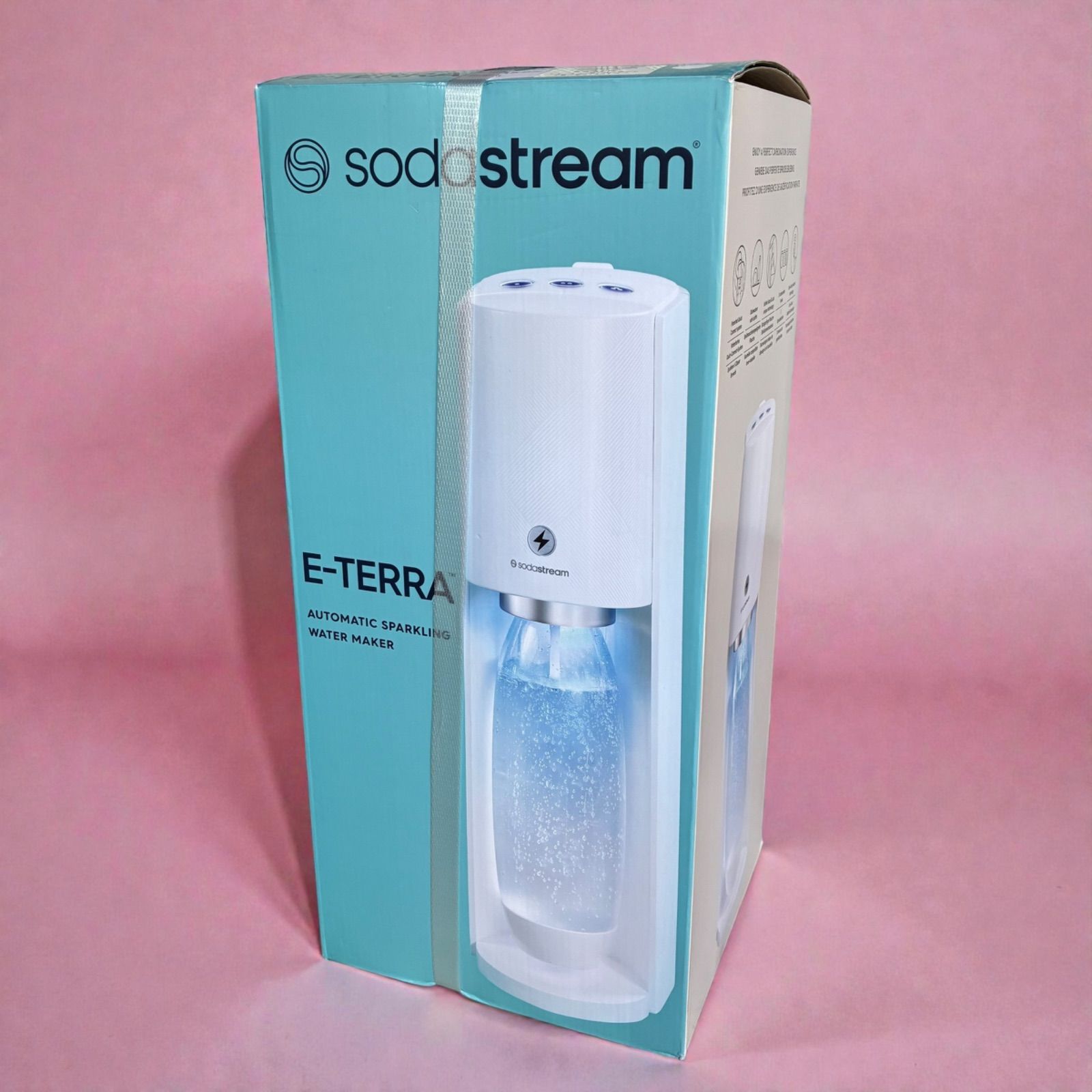 新品 SodaStream E-TERRA 自動炭酸水メーカー ソーダストリーム