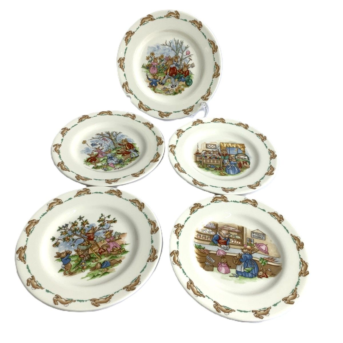 Royal Doulton ロイヤルドルトン プレート バニキンズ/5枚セット