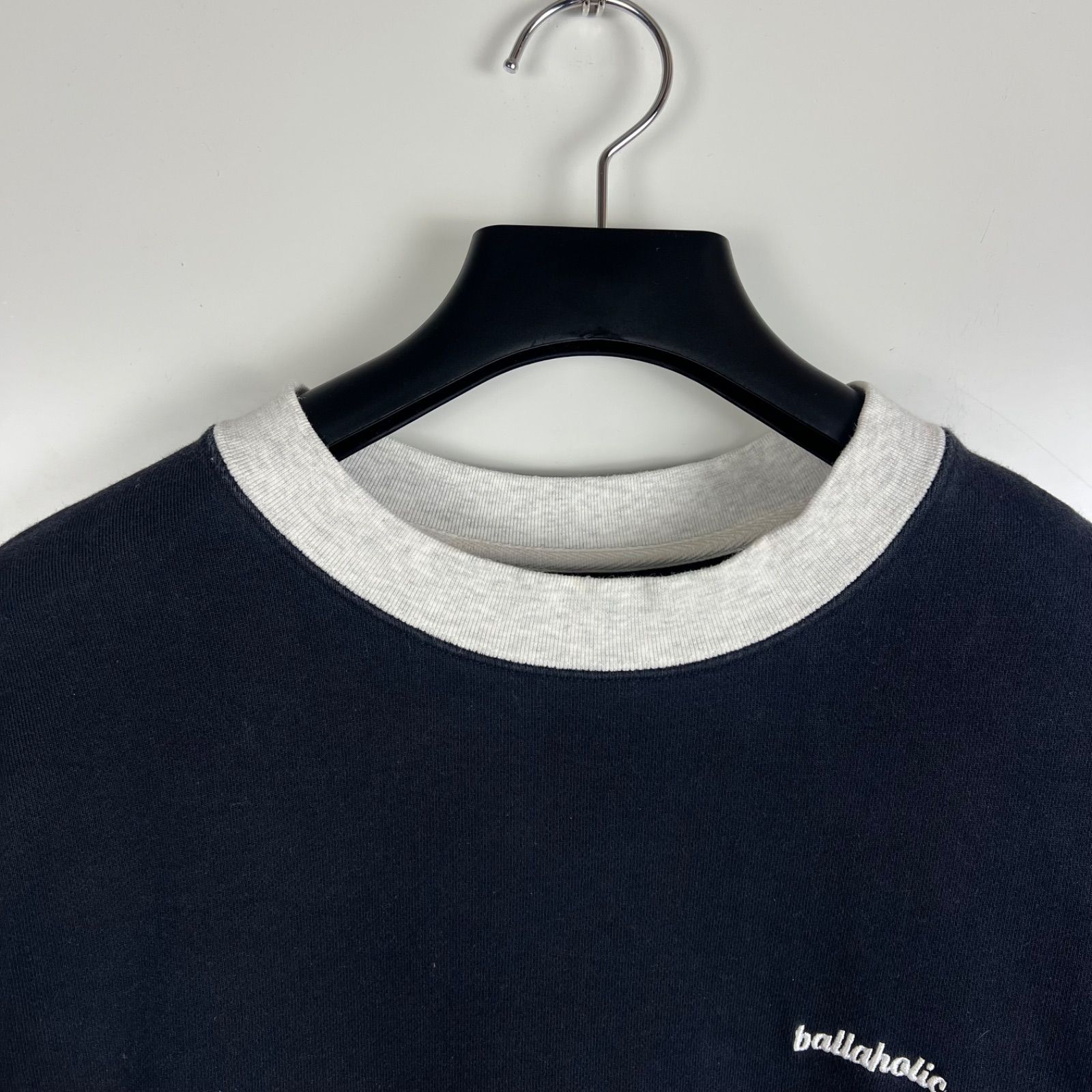 ballaholic basketball small LOGO sweatshirts L ボーラホリック 