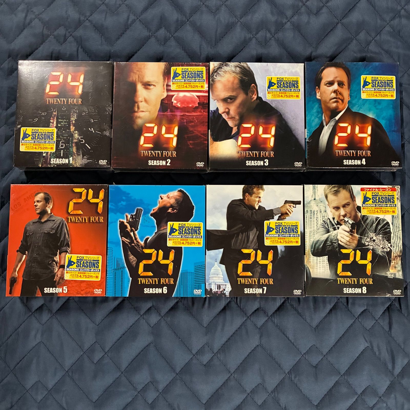 DVD】TWENTY FOUR 24 SEASON1〜8セット 【公式通販】