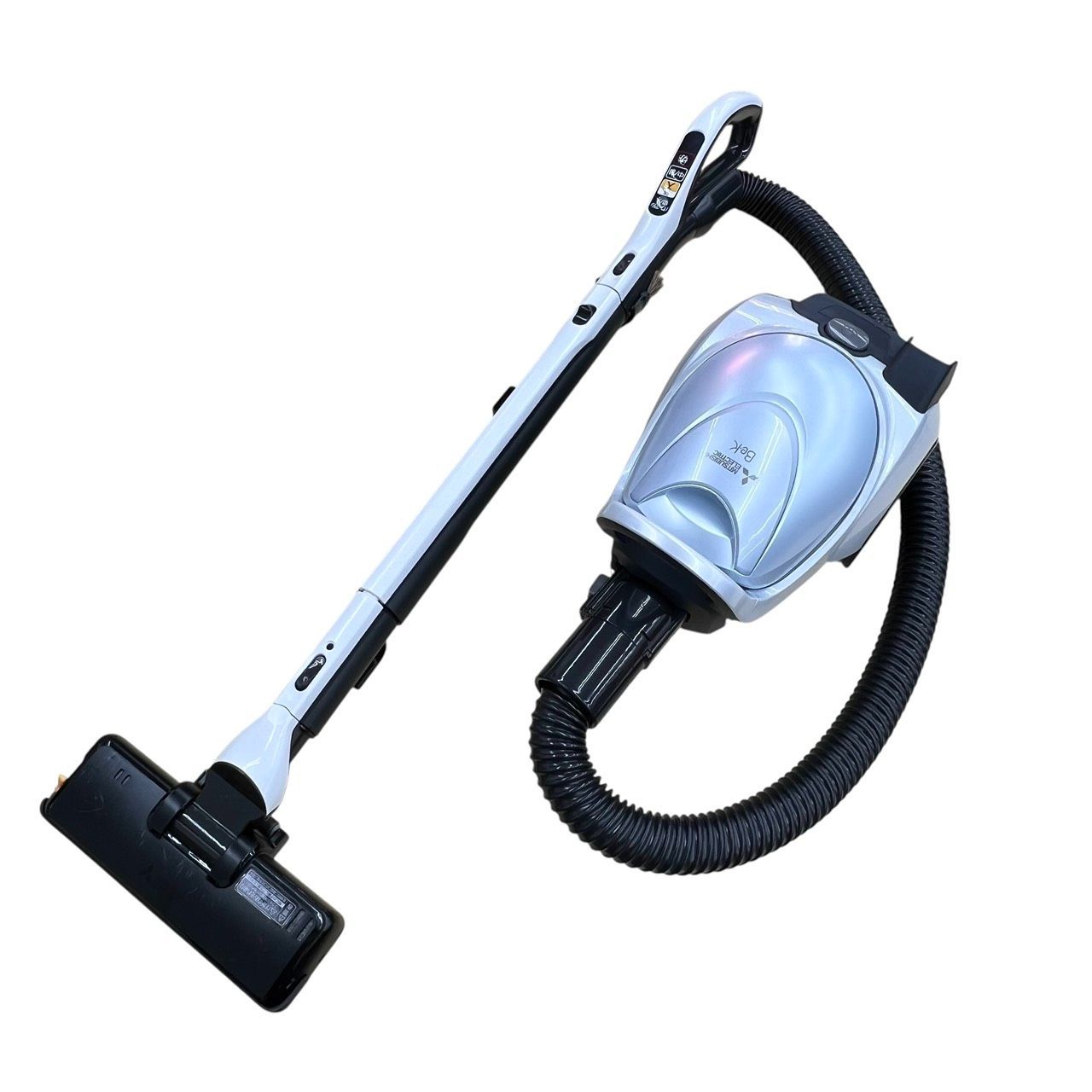【REGASTOCK川崎店】三菱電機 Be-K(ビケイ) 紙パック 掃除機 小型 軽量 自走式パワーブラシ からみにくい 日本製 TC-FM2C シャイニーブルー 三菱電機 Be-K(ビケイ) 紙パック 掃除機 小型 軽量 自走式パワーブラシ