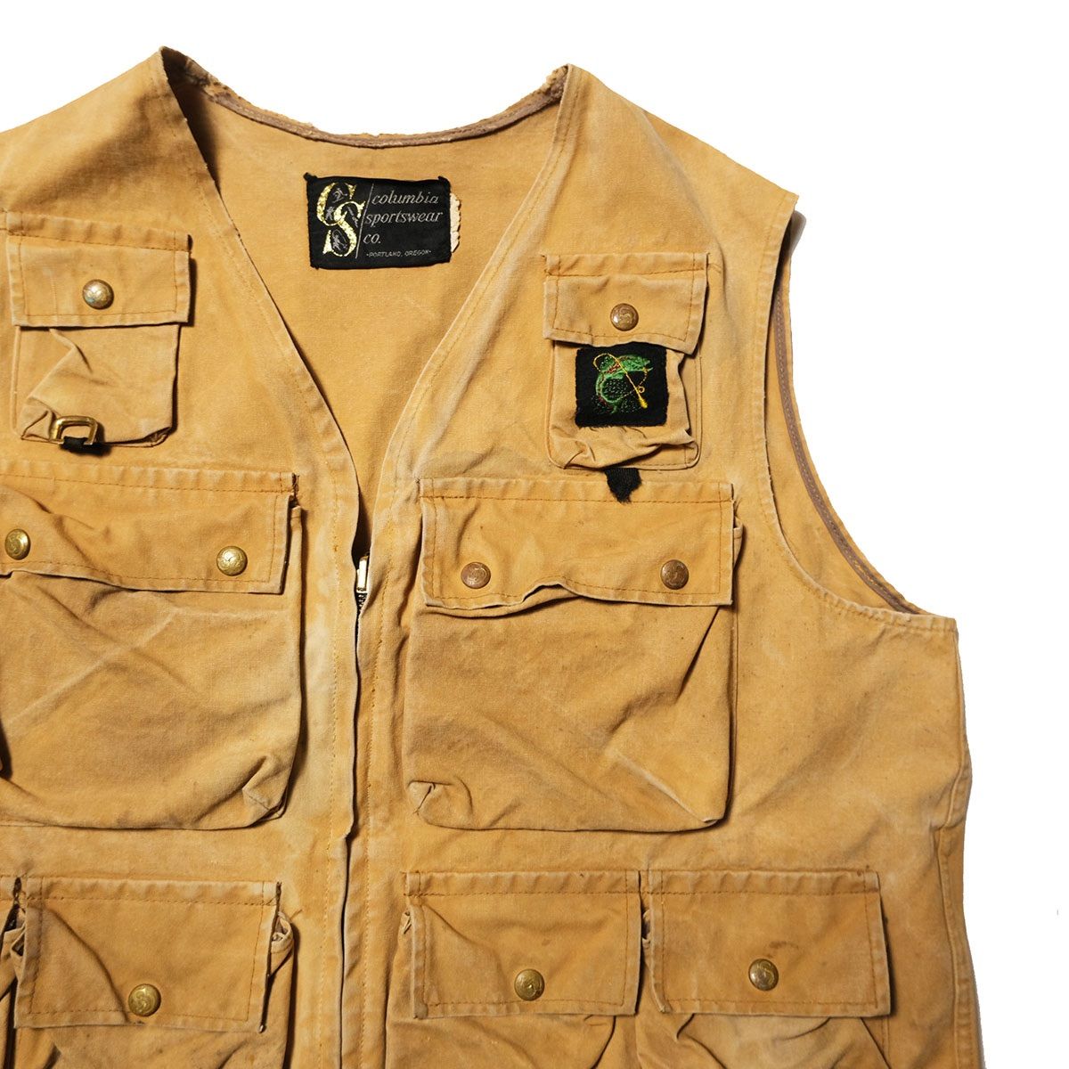 60's 70's 最初期 コロンビア ブラウンダック マルチポケット
