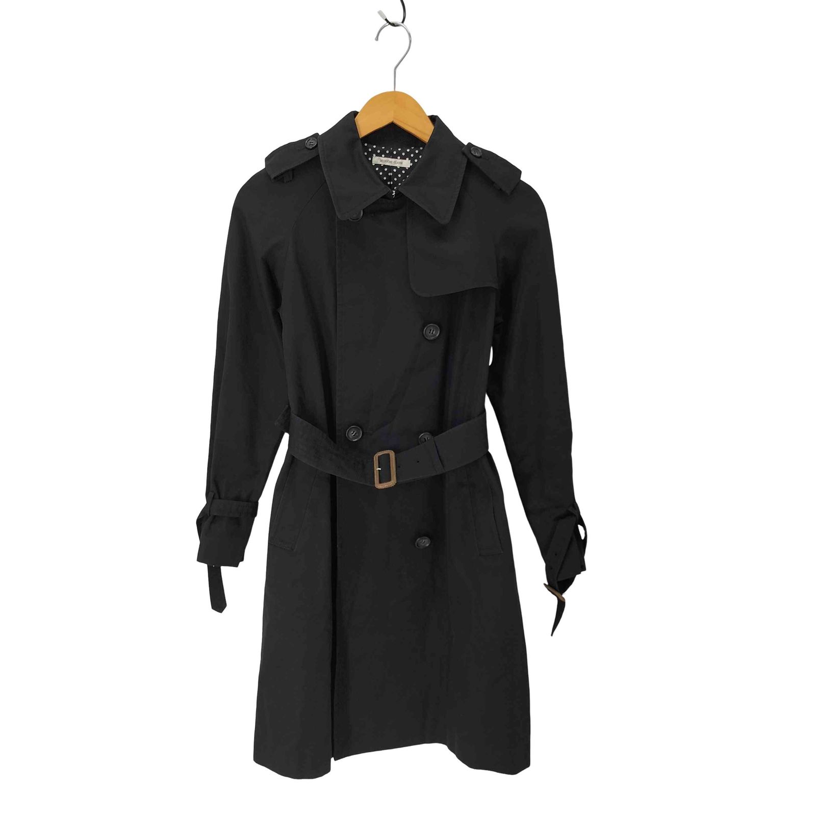 ドゥーズィエムクラス DEUXIEME CLASSE 裏地ドット トレンチコート