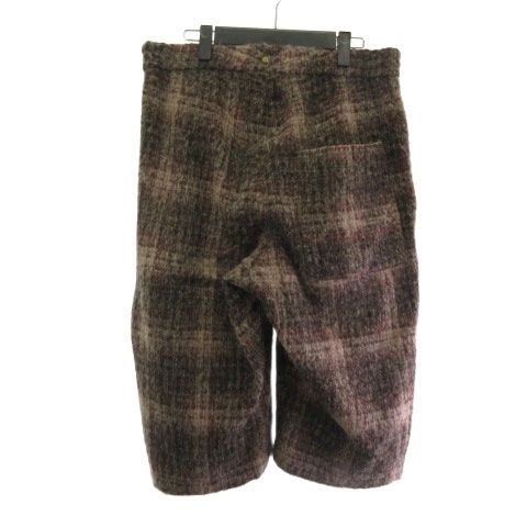 アナクロノーム anachronorm ハーフパンツ チェック ウール アルパカ混
