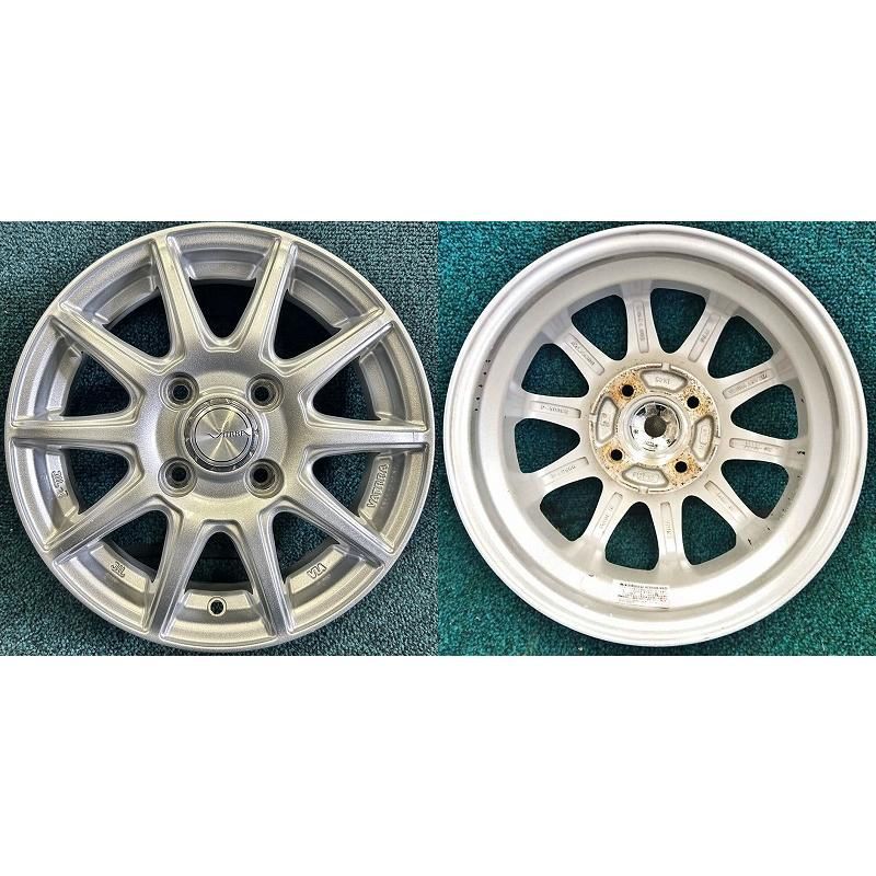 13インチ VATRRA 社外 中古 アルミホイール4本 現品限り AKB-14606 