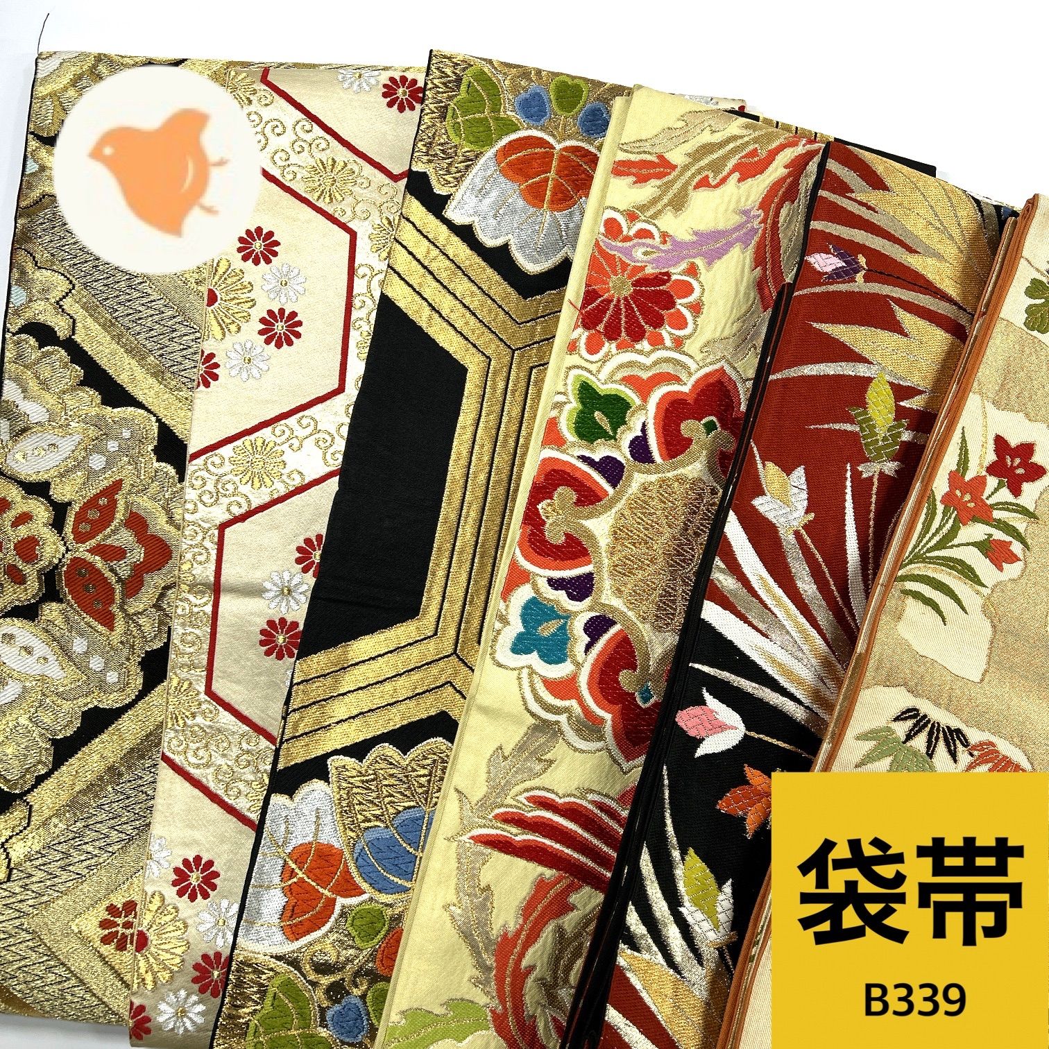 袋帯 6本 正絹 帯まとめ売り 同梱購入歓迎 リメイク用 着付け練習用