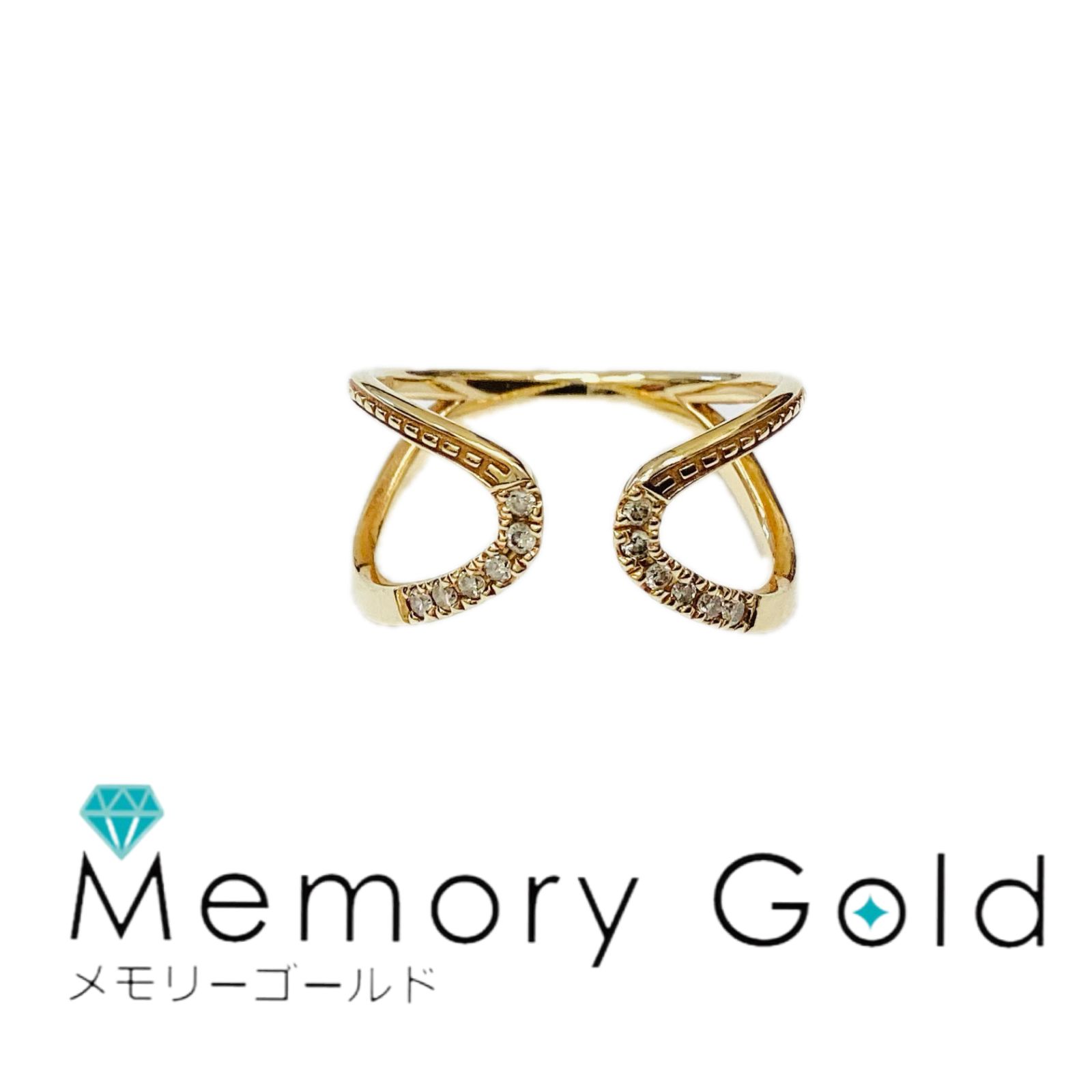 ☆agete アガット K10ダイヤモンドリング 13万2千円 11号 soldout 完売