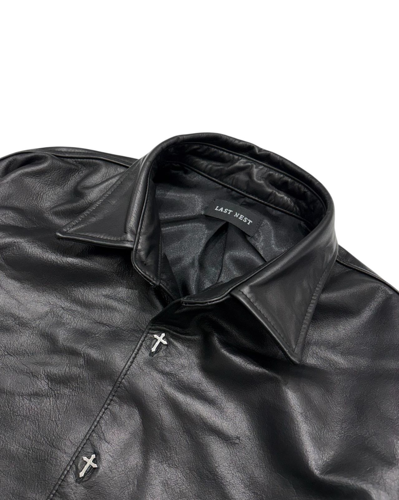 LAST NEST / leather shirts - メルカリ