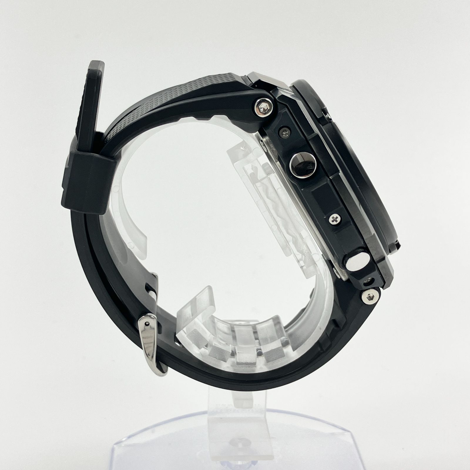 美品】 カシオ G-SHOCK GST-W110MS 電波ソーラー 腕時計 G-STEEL 