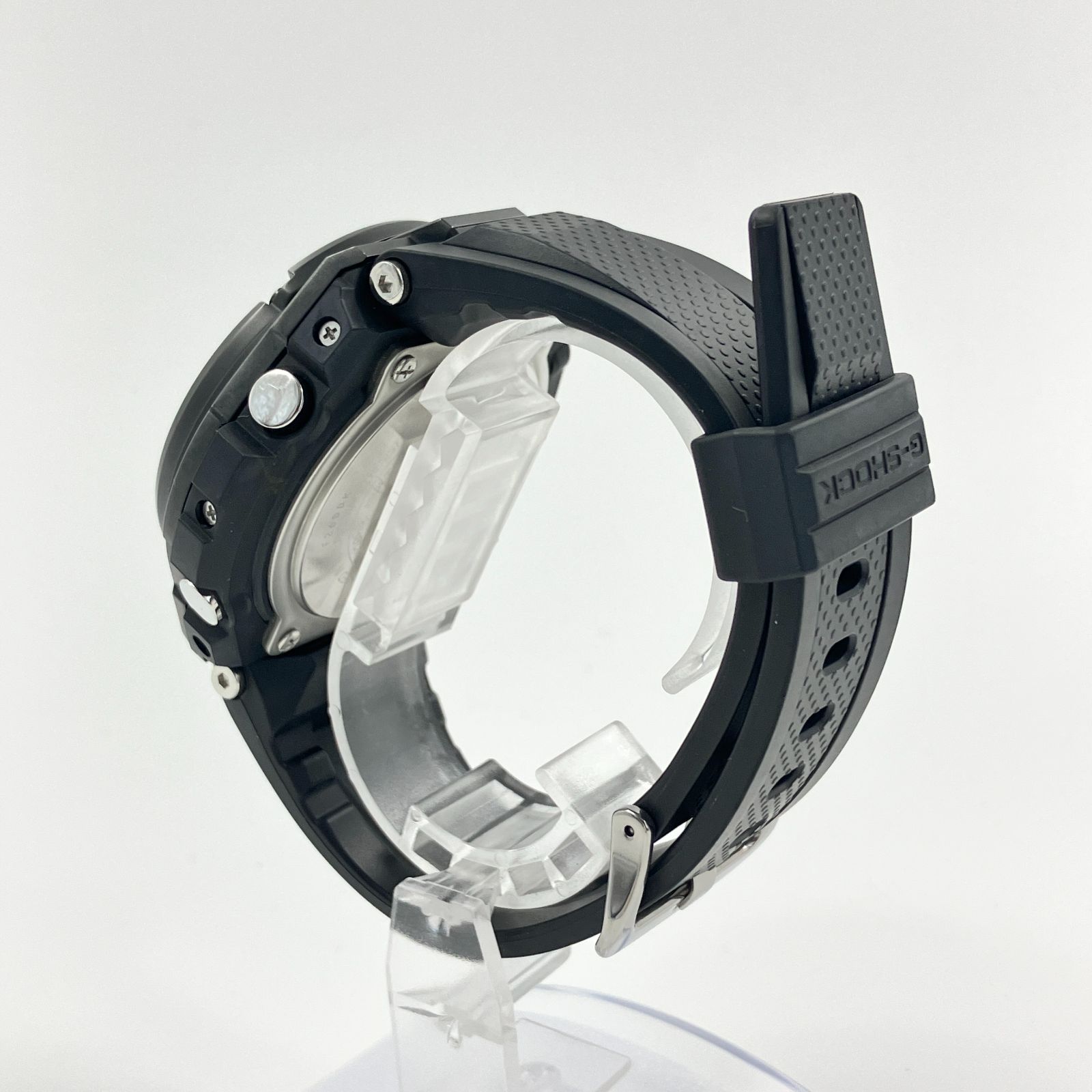 美品】 カシオ G-SHOCK GST-W110MS 電波ソーラー 腕時計 G-STEEL 