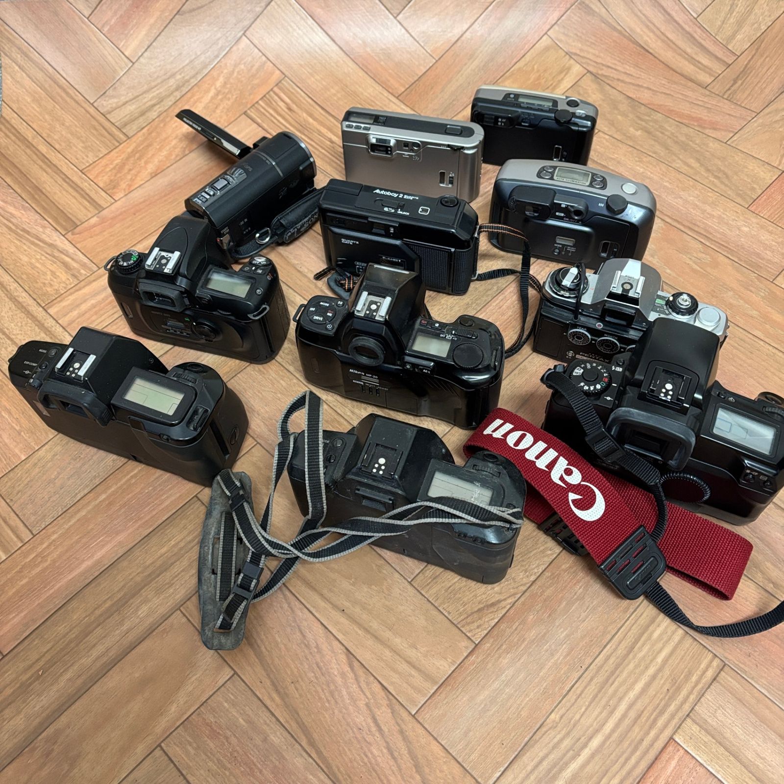 まとめ】一眼レフ・コンパクト・ビデオカメラなど 計11台 まとめ売り