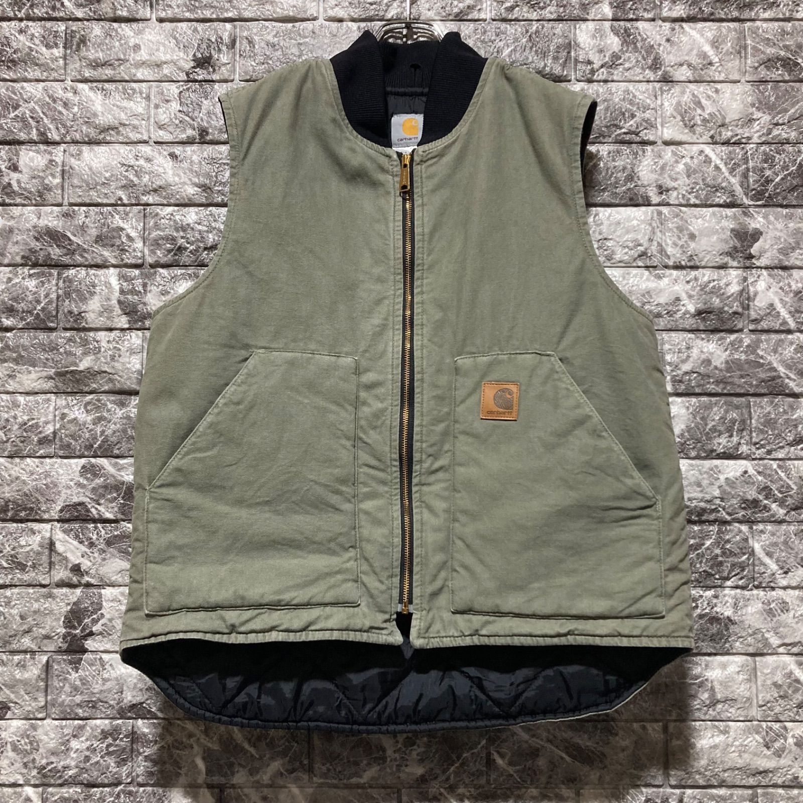 CARHARTT ダックベスト L カーハート DUCK VEST b1 - メルカリ